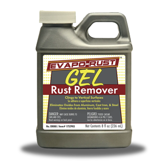 Vertical Surface Rust Remove Evapo-Rust Gel